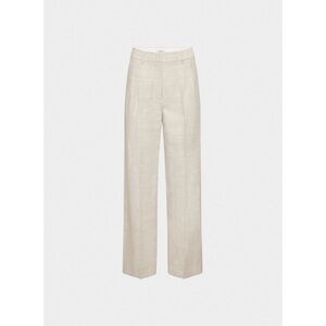 Aritzia The Effortless Pant CruiseLinen in natural ecru, size 0, regular length
